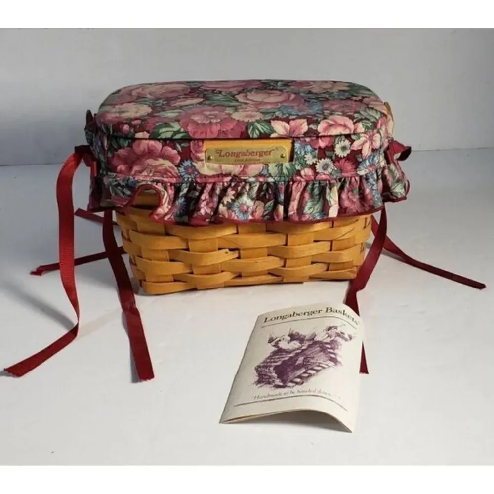 Vintage Longaberger‎ Basket 1996 Edition Dresden Tour Basket II